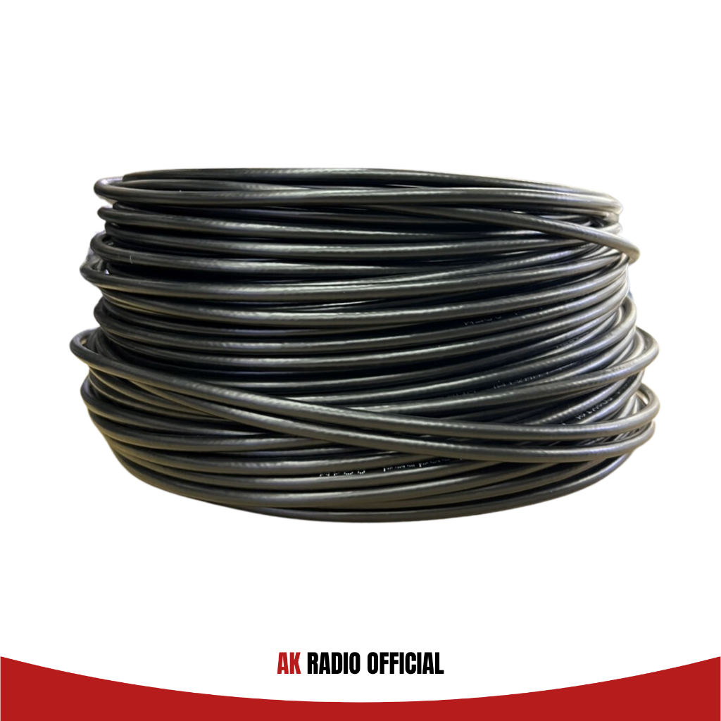 (แบ่งขาย 5 เมตร) สายนำสัญญาณ RG-58A/U-1 Coaxial Cable 50 ohm สำหรับวิทยุสื่อสาร ของแท้ 100% - รูปที่ 2