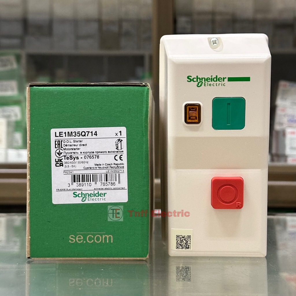 Schneider LE1M35Q714 (Enclosed DOL starters) 3P/380V