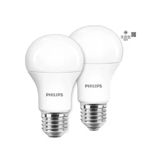 [แพคคู่]Philips Lighting หลอดไฟ LED 14.5วัตต์ ขั้ว E27 แสงขาว Cool Daylight 6500K & แสงอุ่น Warm White 3000K