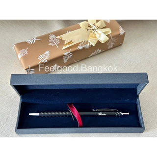สลักชื่อฟรี Pentel รุ่น Energel Alloy Slim