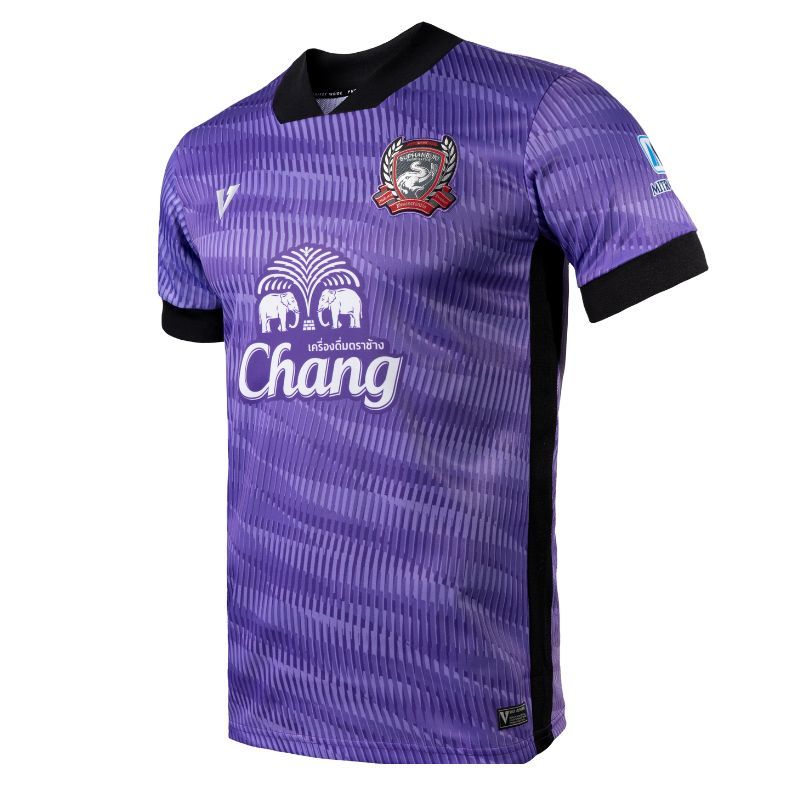 VOLT เสื้อแข่ง เหยือน สุพรรณบุรี เอฟซี สีม่วง SUPHANBURI FC AWAY PURPLE JERSEYS 2024/25