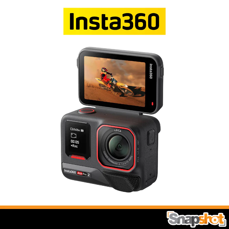 Insta360 Ace Pro 2 Action Camera ประกันศูนย์ไทย กล้องแอ็กชัน 8K ที่ขับเคลื่อนด้วย AI รุ่นใหม่