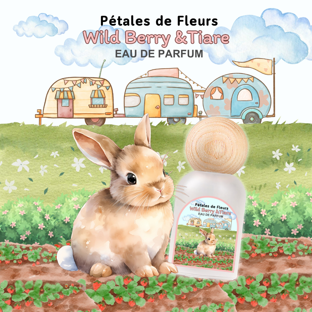 Pétales de Fleurs Wild Berry & Tiare EDP