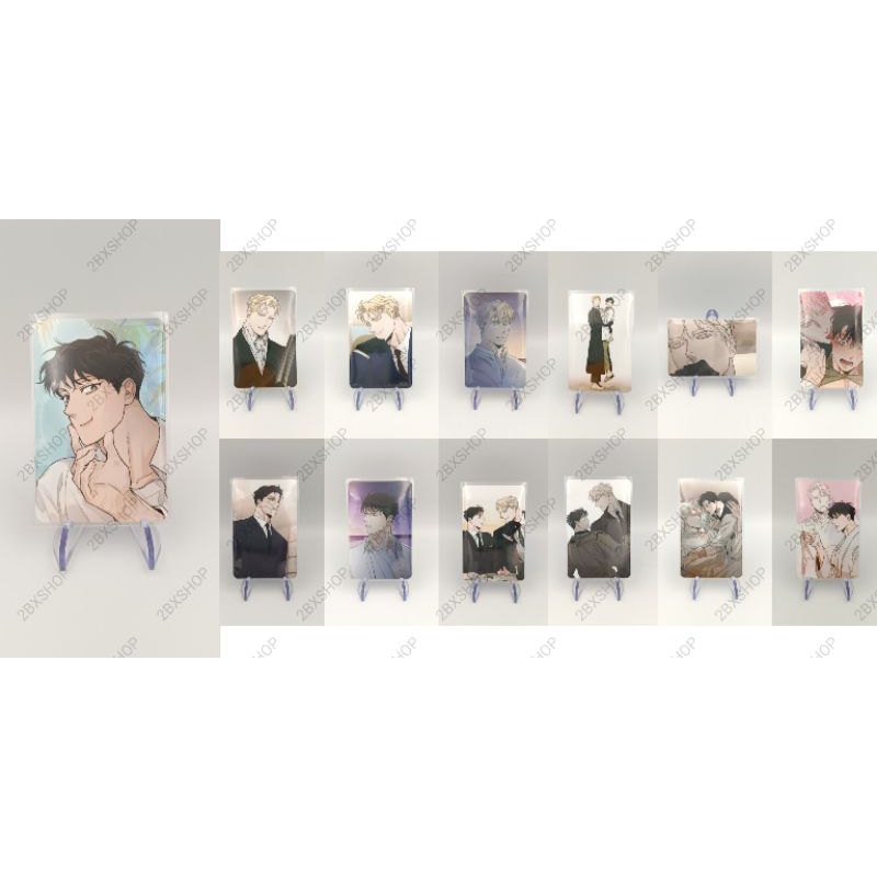 [Photocard] Roses & Champagne โฟโต้การ์ด กุหลาบคู่แชมเปญ
