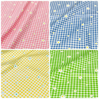 ผ้าแบ่งขาย วัดตัดครั้งละ 1/2ม.ผ้าคอตตอน100% หน้ากว้าง 64“ co…