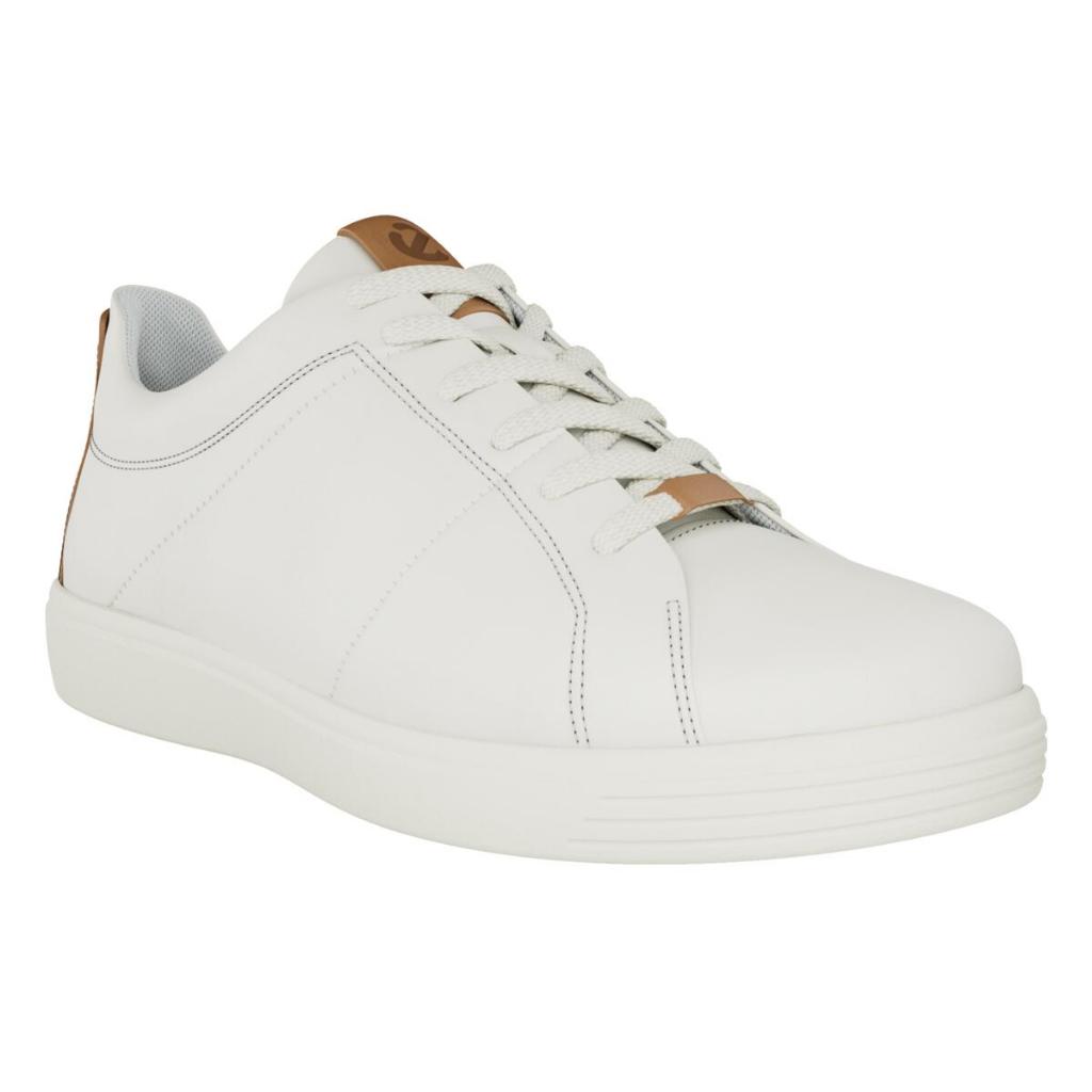 ECCO รองเท้าผู้ชายรุ่น SOFT CLASSIC M สีขาว