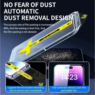 【ซื้อ 1 แถม 1】ฟิล์มกันรอย HD iphone17Air 16,, 16ProMax, 16, 15Pro, 15, 15ProMax, 14, 14Plus, 14Pro, 14ProMax, 13，11 xr