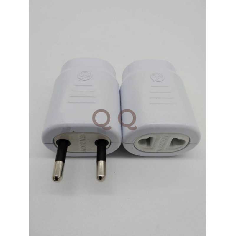 CRTปลั๊ก​ตัวผู้​2ขา+ปลั๊ก​ตัวเมีย​2ขา​16A​ 250v(ราคา​ต่อ​1​คู่)​