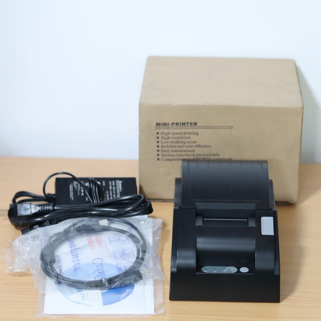 เครื่องพิมพ์ใบเสร็จ Gprinter GP-5890XIII Serial Thermal Printer  สินค้าเป็นสินค้าเก็บเไว้ยังไม่ได้ใช