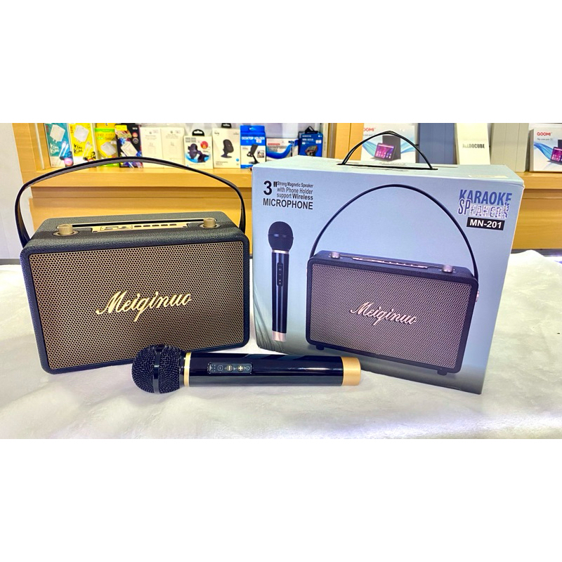 ลำโพงบลูทูธ+ไม่โครโฟน MN-201