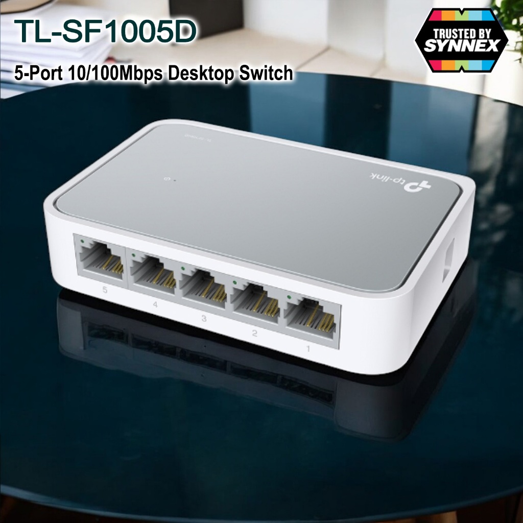 TP-Link TL-SF1005D (5-Port 10/100Mbps Desktop Switch)