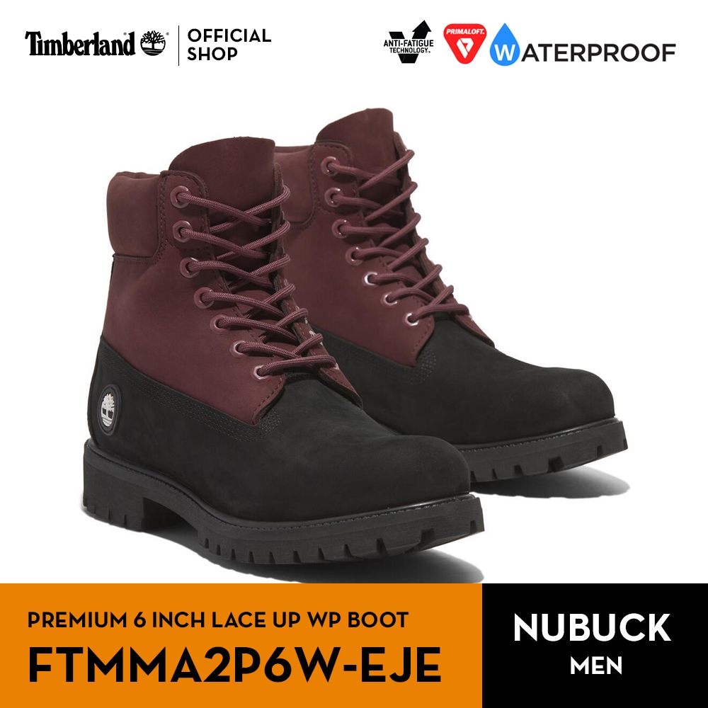 Timberland Men's PREMIUM 6 INCH LACE UP WATERPROOF BOOT รองเท้าบูทผู้ชายกันน้ำ (FTMMA2P6W-EJE)