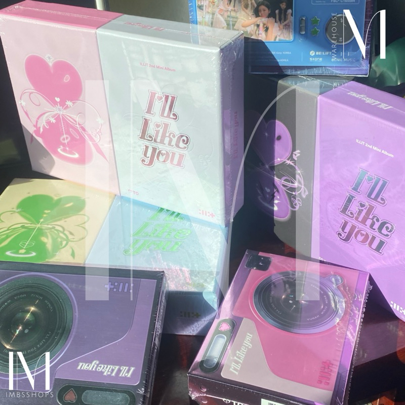 {พร้อมส่ง} ILLIT 2ND MINI ALBUM I'LL LIKE YOU ได้ BENEFITS