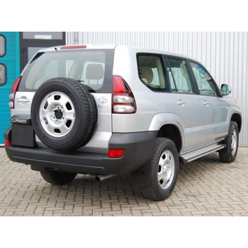 กันชนหลัง Land Cruiser Prado 120 รุ่น ไม่มีโป่ง