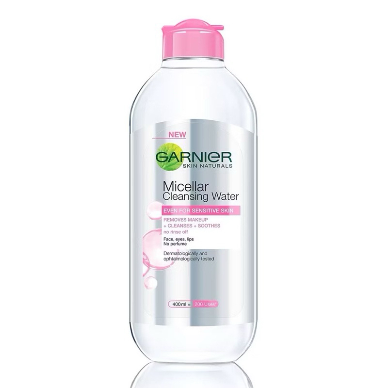 PPShop พร้อมส่ง การ์นิเย่ ไมเซล่า คลีนซิ่ง วอเตอร์ อีเวน ฟอร์ เซนซิทีฟ สกิน 400 มล. ELLAR CLEANSIN