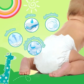 DODGY Baby Pants ผ้าอ้อมเด็กสำเร็จรูป Premium แพมเพิสเด็ก L-XL ผ้าอ้อมแบบกางเกง