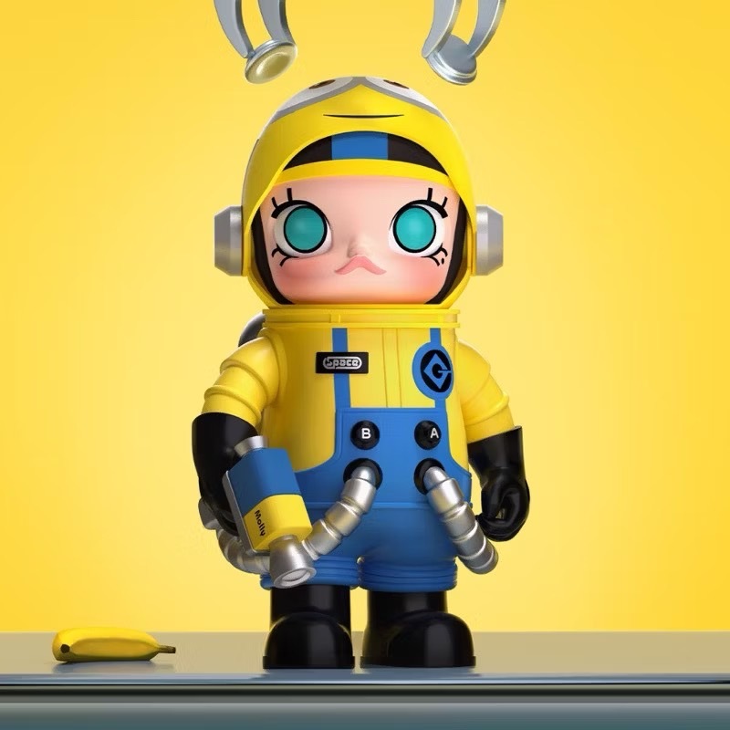 POP MART-MEGA SPACE MOLLY 400%-MINION / PM86