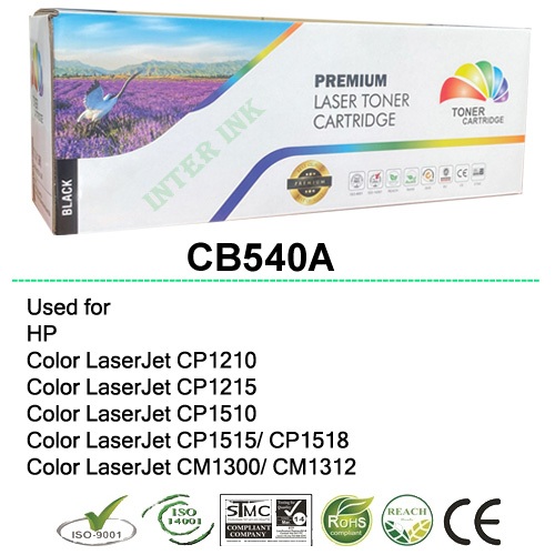 ตลับหมึก CB540A (125A) สีดำ Color Box