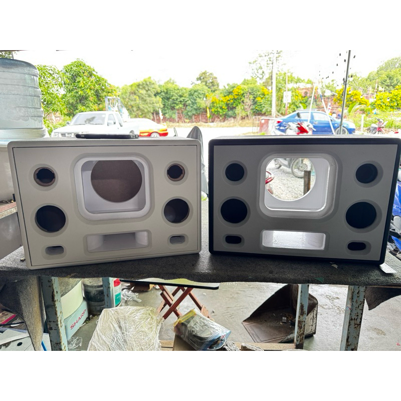 ตู้ลำโพงแบนพาสดอก6.5 hk งานดิบ B1