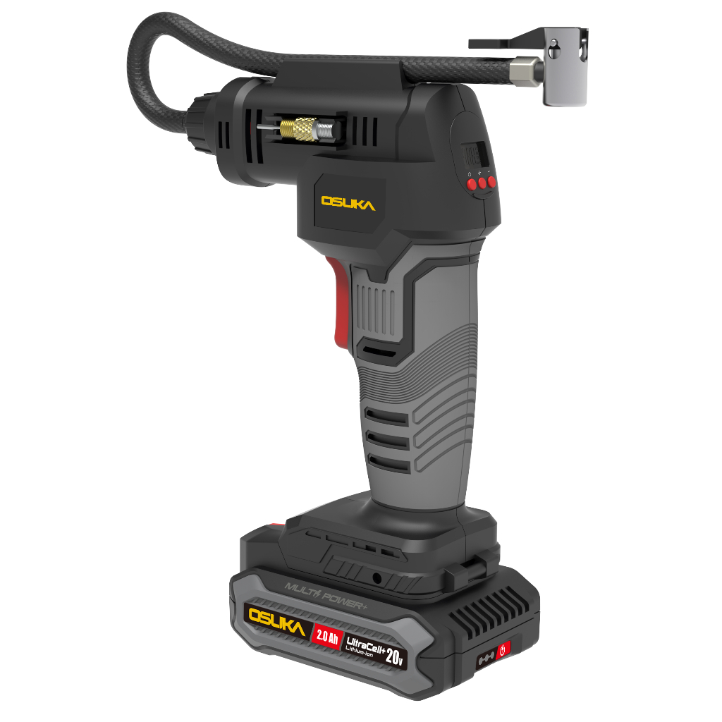 OSUKA  เครื่องเติมลมไร้สาย 20V รุ่น OCAI786-D1 OSUKA  ของแท้ พร้อมส่ง !!!!! - รูปที่ 2