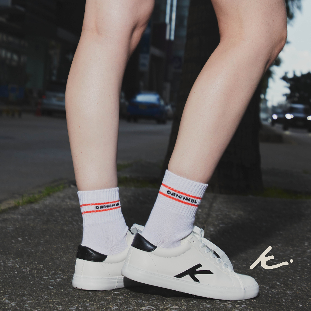 Kim&Co. Premium collection (KF019W) รองเท้าผ้าใบแฟชั่นผู้หญิง พื้นนุ่มใส่สบายไม่เมื่อยเท้า บิดงอได้ 180 องศา มี 2 สี - รูปที่ 6