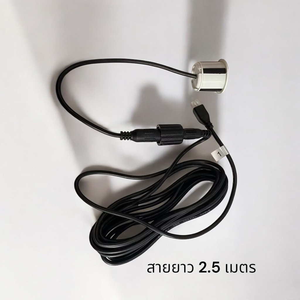 Equator เซ็นเซอร์ถอยหลัง 4 จุด มีเสียงและจอบอกระยะ มี 4 สี สินค้าบริษัทประกัน 1ปี - รูปที่ 5