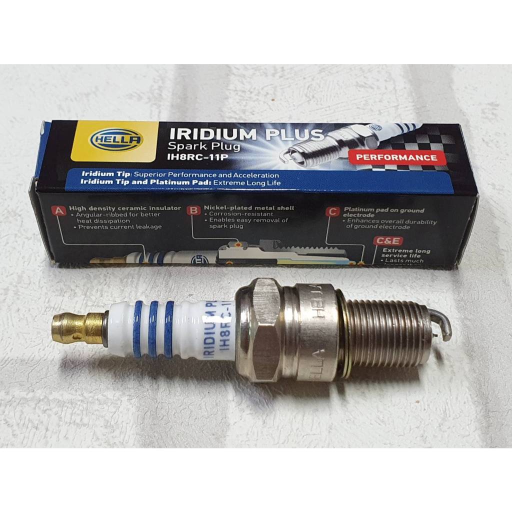 หัวเทียน Mitsubishi E-Car ( 1991 - 1996 ) ชุด 4 หัว : Hella IH8RC-11P , PM8RC-11 - รูปที่ 6