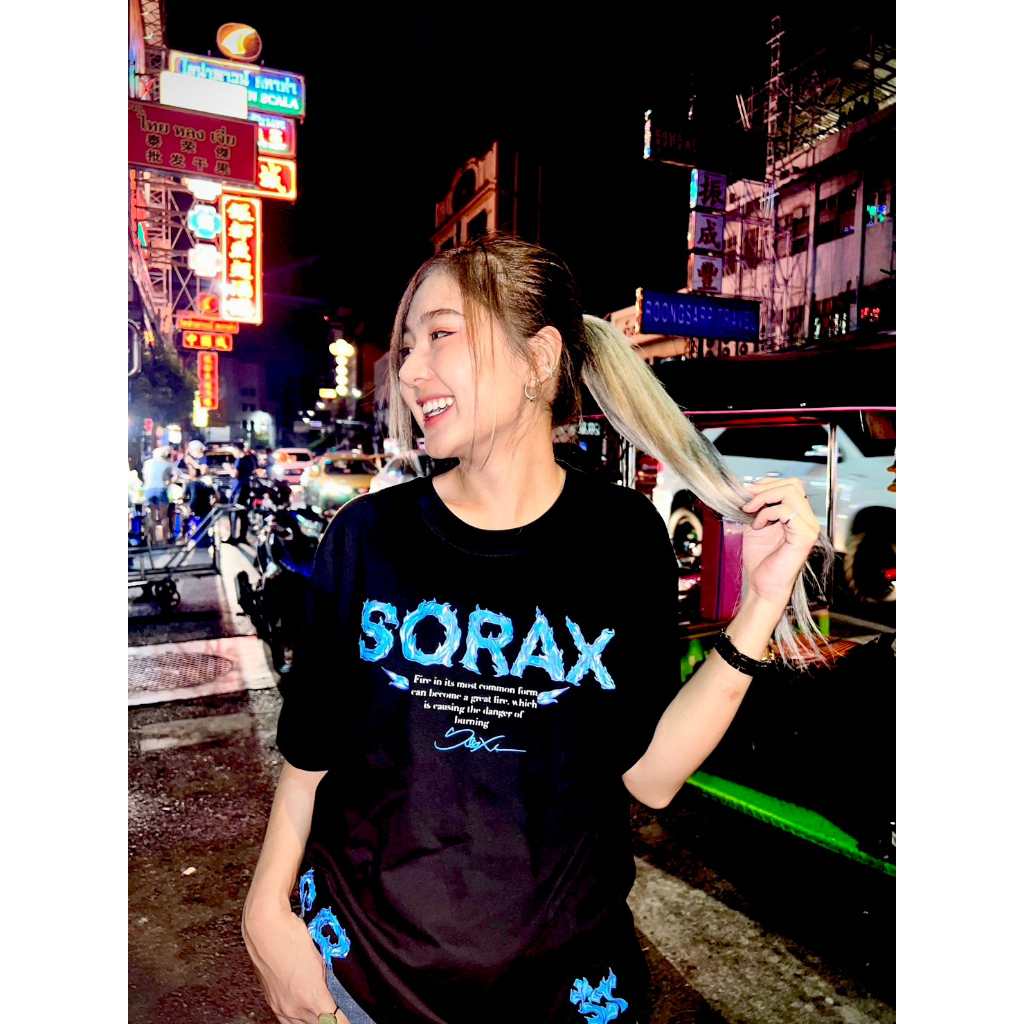 (พร้อมส่ง) เสื้อยืด SORAX Sorax Original ผ้า Cotton เกรดส่งออก S9