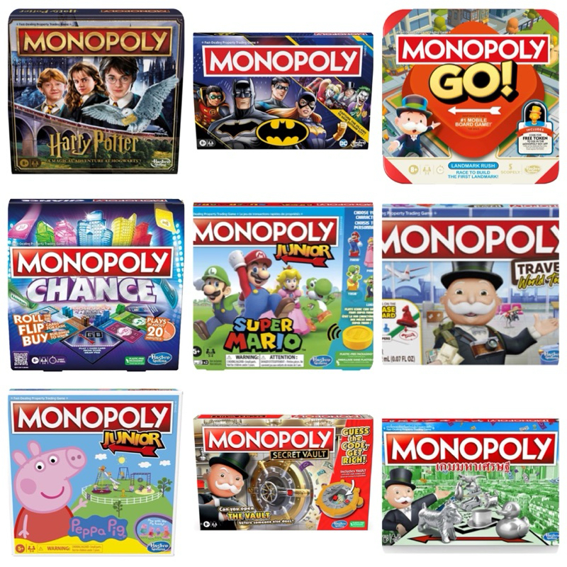 Monopoly Board Game (ไทย/อังกฤษ เวอร์ชั่น) ของแท้ 100% ไม่แท้เราไม่ขาย