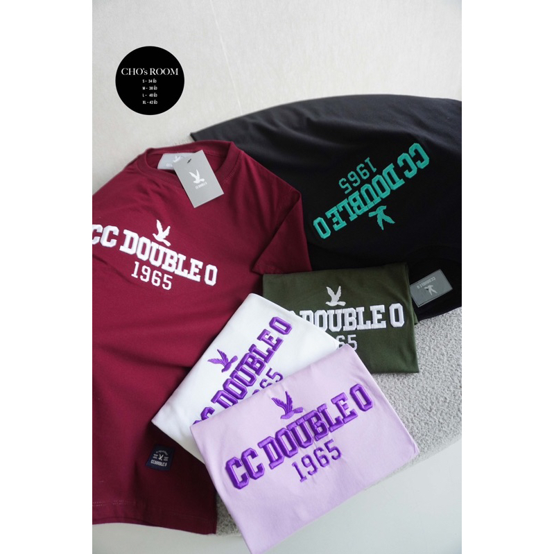 cc1965เสื้อยืดงานปัก สินค้าขายดี ราคาถูก(ผ้าคอตตอน)S,M,L,XLพร้อมส่ง