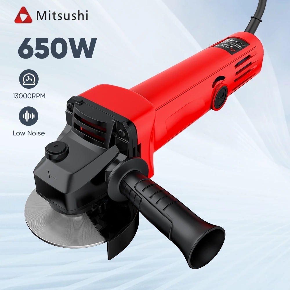 Mitsushi Mit904 เครื่องเจียรไฟฟ้า เครื่องเจียรไฟฟ้า 650W เครื่องเจียรไฟฟ้าทรงพลัง เครื่องเจียรไฟฟ้าอุตสาหกรรม หินเจียร