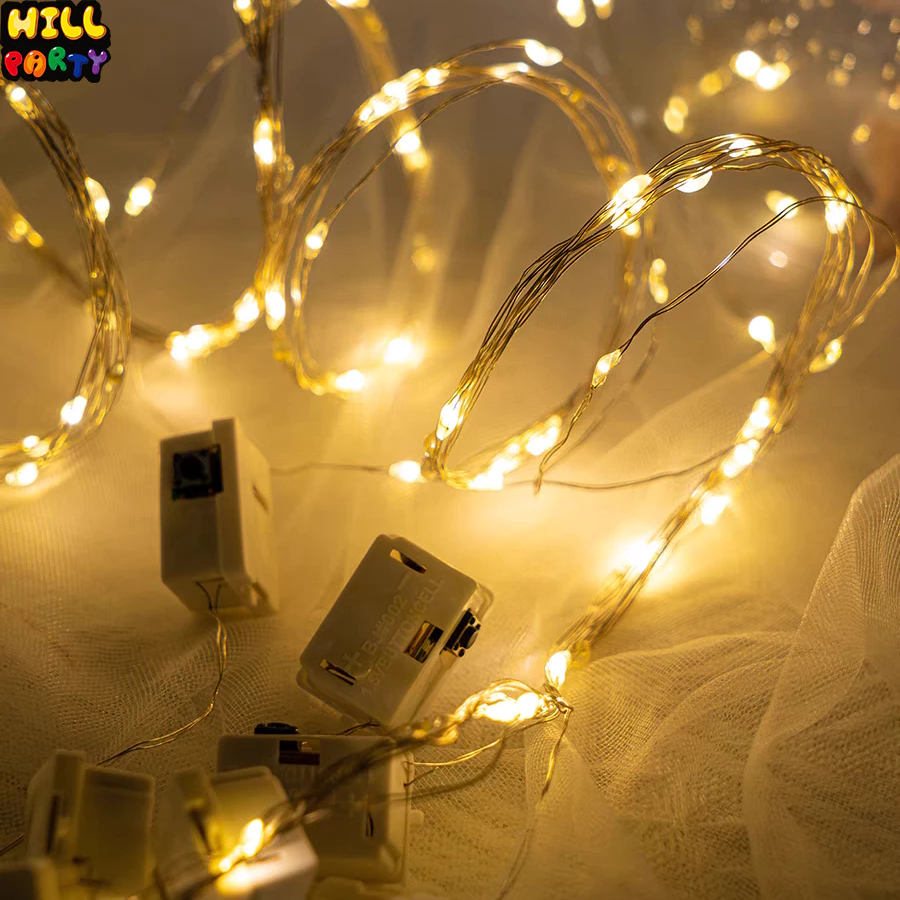 ไฟนางฟ้า LED สายไฟตกแต่ง แสงสี งานเลี้ยง คริสต์มาส thumbnail 3