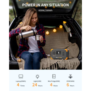Pecron E300LFP Portable Power Station(UPS) 600W/288Wh LiFePo4 แบตสำรองพกพา แบตสำรองไฟ 220V รับประกัน 2 ปี