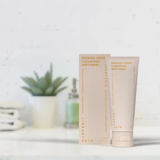 LIBRARY SKIN MANUKA HONEY CLEANSING SOFT FOAM - คลีนซิ่ง ซอฟท์ โฟมล้างหน้า