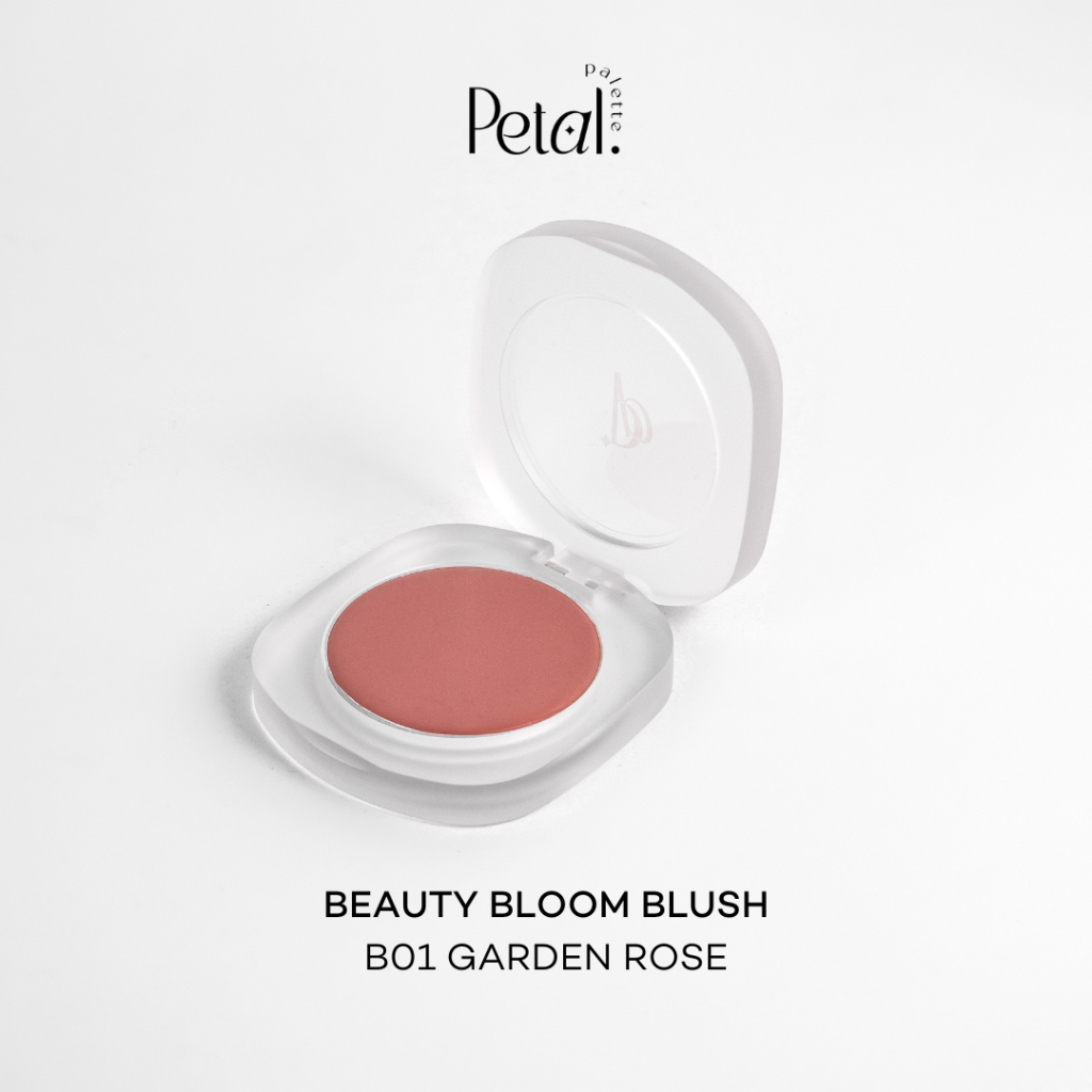 Beauty Bloom Blush B01 Garden Rose ครีมบลัชออนสีชมพูนู้ด