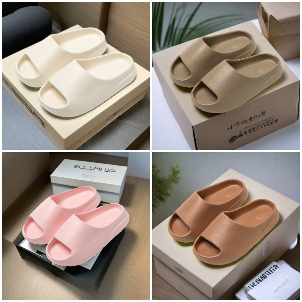 พร้อมส่ง รองเท้าแตะ รองเท้าแตะผู้ชาย รองเท้าแตะเด็ก รองเท้าพ่อแม่ลูก EVA กันลื่น มี 8 สีให้เลือก