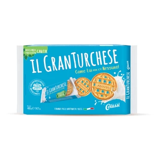 โคลุสซี่ แกรนเตอร์เคเซ่ บิสกิต 400ก. l Colussi Granturchese biscuits 400g.