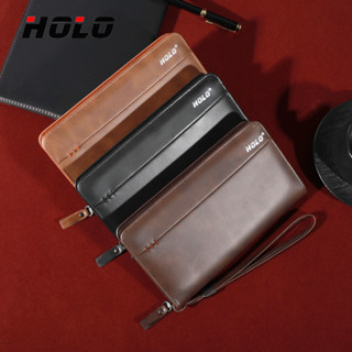 สไตล์ใหม่ วินเทจ ธุรกิจ กระเป๋าสตางค์ผู้ชาย  กระเป๋าโทรศัพท์…