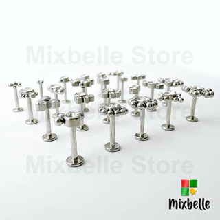 จิวสแตนเลสแท้ 316L ใส่ Helix, Flat, Conch ไม่ลอก ไม่ดำ สำหรับผิวแพ้ง่าย Earrings [รหัส GD2]