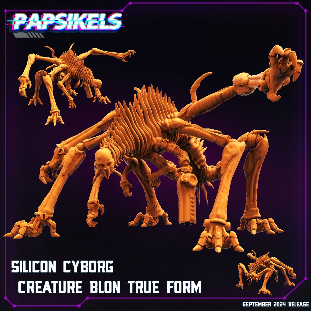 SILICON CYBORG CREATURE 2 - Cyberpunk