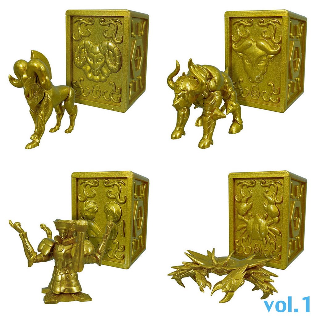 Saint Seiya Golden Cloth Collection 1 2 3 figure Bandai รูปที่ 2