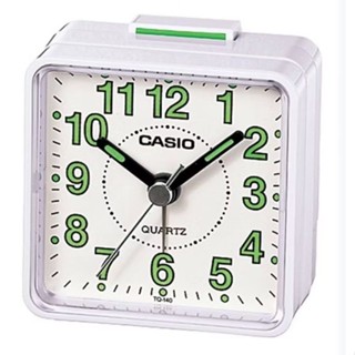 CASIOนาฬิกาปลุกตั้งโตัะรุ่นTQ-140 ขนาดเล็กของแท้รับประกัน 1ป…