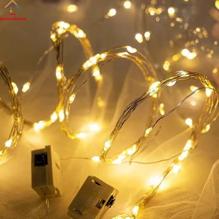 สายไฟ LED ประดับ ยาว 1/3/5 เมตร ไฟเส้น ลวด สำหรับประดับ งานแต่งงาน ของขวัญ ตกแต่ง หิ่งห้อย ปีใหม่