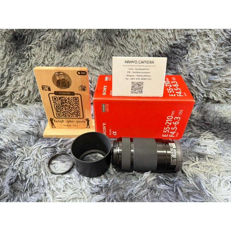 Lens E55-210mm. For sony 🌷 มีบริการส่งด่วนใน กทม. 🛍️