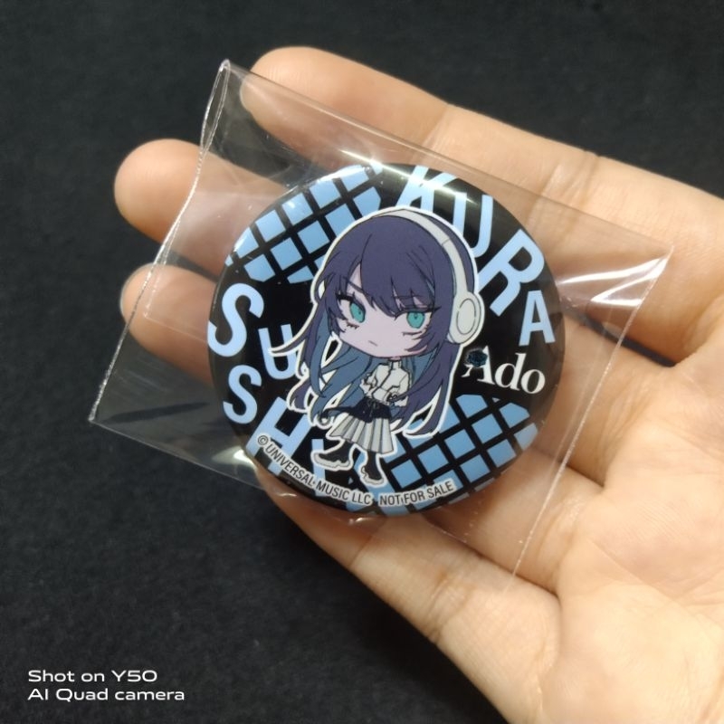 🌋ถูกลิขสิทธิ์🌋ของสะสม เข็มกลัด อาโดะ (Ado x Kura-Sushi)