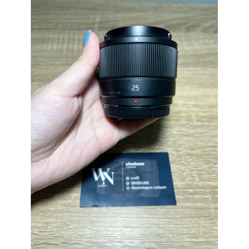 เลนส์ panasonic lumix 25 mm f1.7