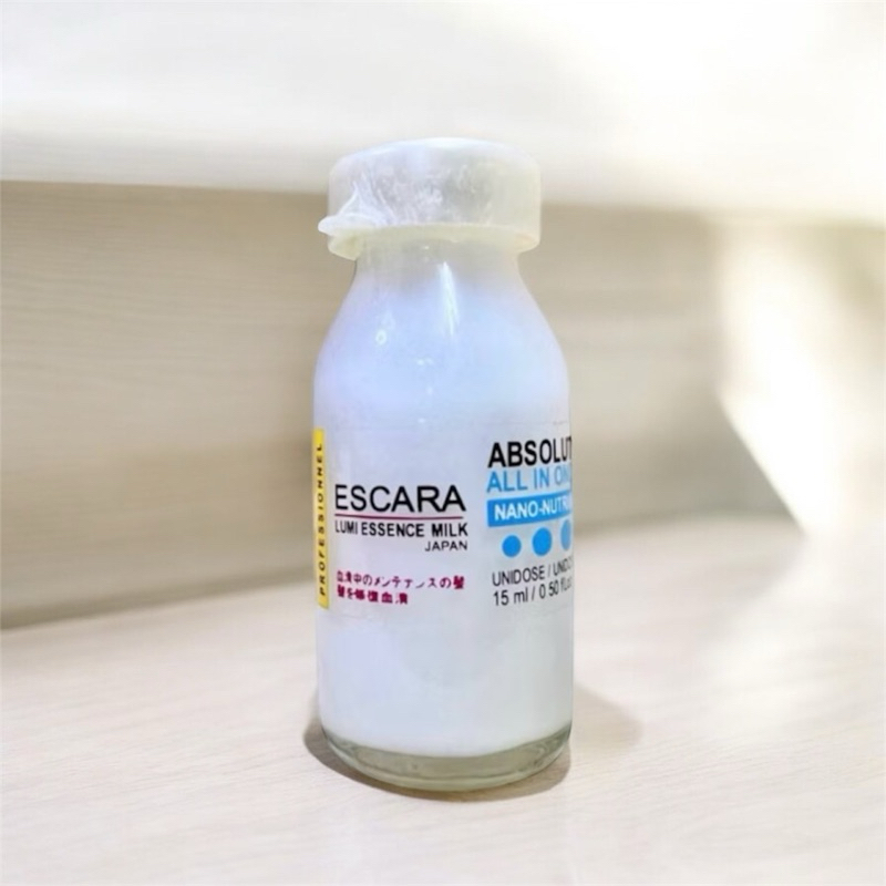 Escaraนำ้นมเคราติน หมัก ผสมเคมีบำรุงแทนนทรีทเม้นท์นุ่มคูณ3เท่า