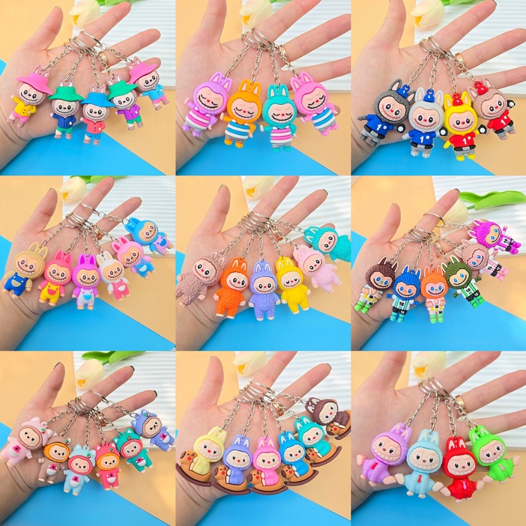 พวงกุญแจ YS255 Labubu น่ารักๆ สําหรับห้อยกระเป๋า ห้อยกุญแจ สินค้าพร้อมส่ง