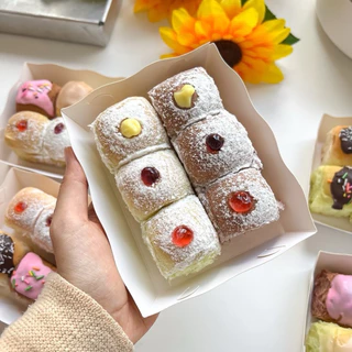 ขนมปังแพสูตรนมสดไซส์ XXS แพละ 48 ชิ้น ชิ้นละ 6-8 กรัม ไปรษณีย์ไทย สามารถสั่งได้8แพค ต่อ1คำสั่งซื้อ