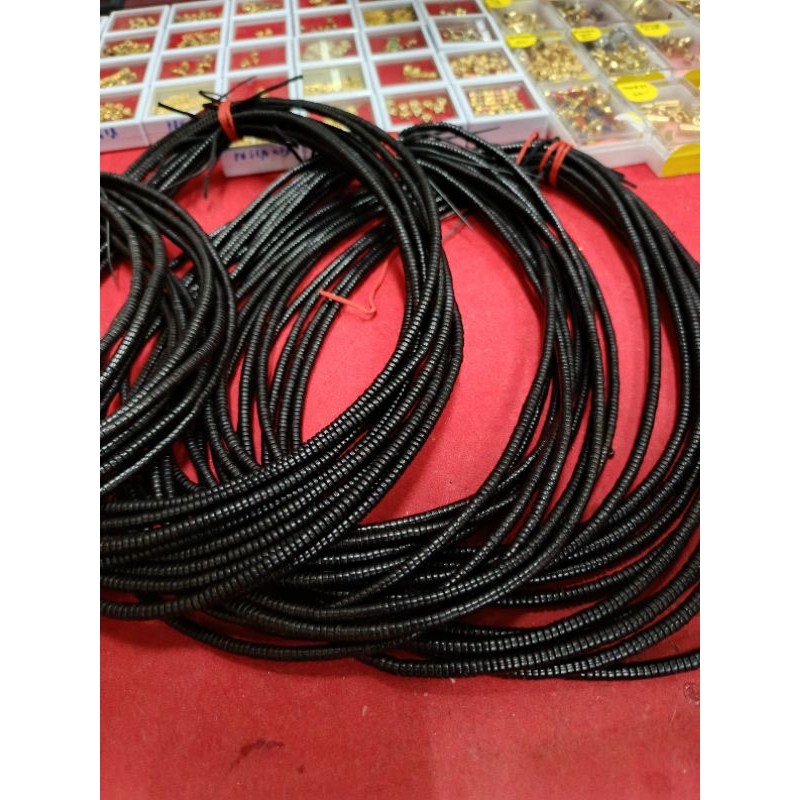 กะลาและกระดูกแท้ แต่งสร้อย งาน DIY ขนาด 5และ6มิล